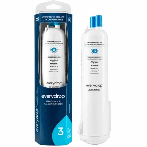 everydrop by Whirlpool Ice & Water Refrigerator Filter 3 – EDR3RXD1, Aqua