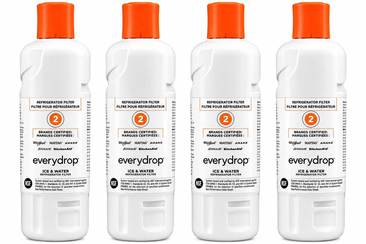 everydrop by Whirlpool Ice & Water Refrigerator Filter 2 – EDR2RXD1, Orange - Image 4
